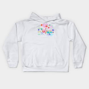 Spring Bloom Full and Bright Kids Hoodie